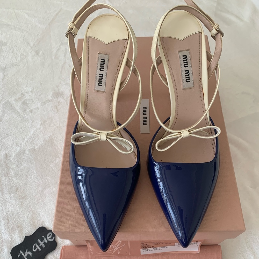 MiuMiu Point Toe High Heels